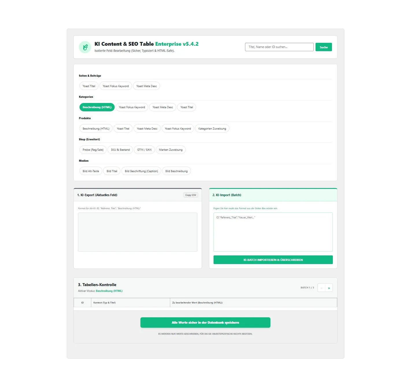 KI Woommerce Bulk edit Import Export SEO