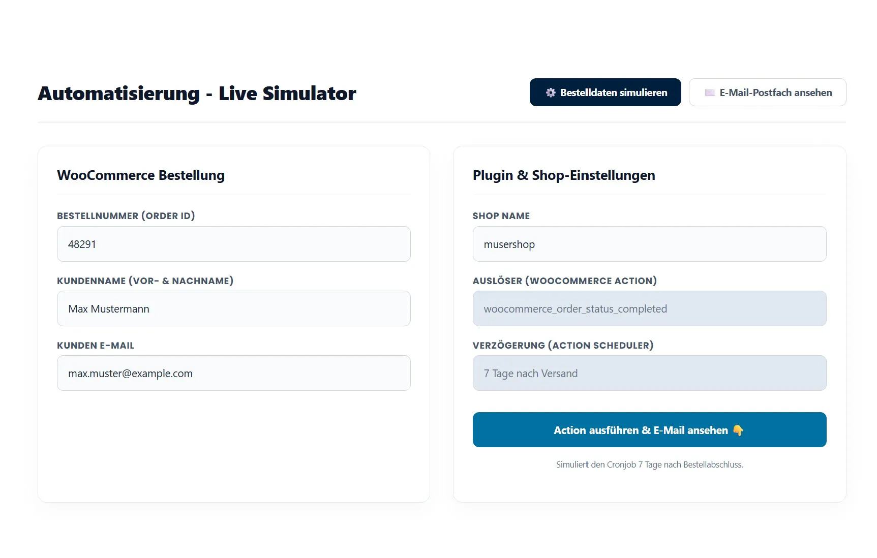 Ratedo Email Bewertungen automatisieren